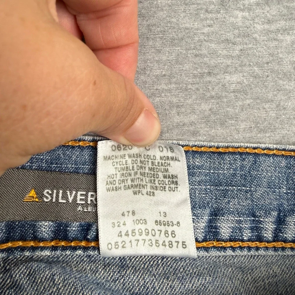 Levis SilverTab Baggy Jeans Mens 32x32 Blue Denim Vintage 90s Skater 445990766